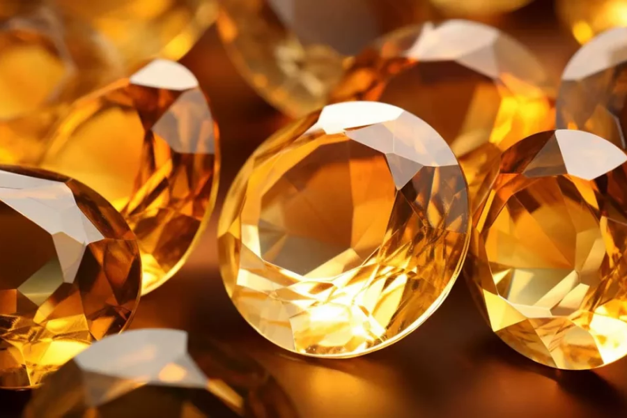 Đá phong thủy mệnh Thổ đá citrine